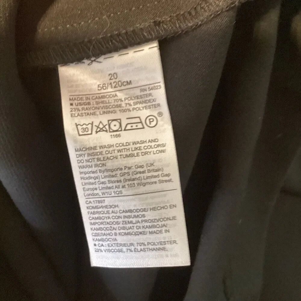 Banana Republic Women Jumpsuit Romper Size 20 One Shoulder Black - Picture 8 of 10